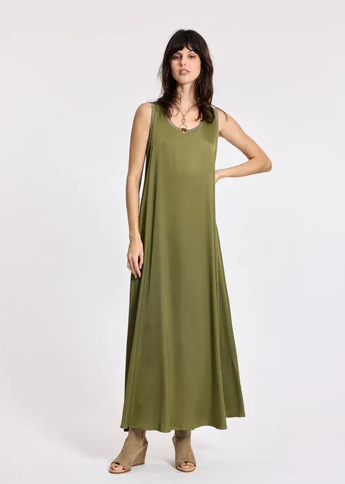 ROBE PISTACHE &quot;LAUREN VIDAL&quot;