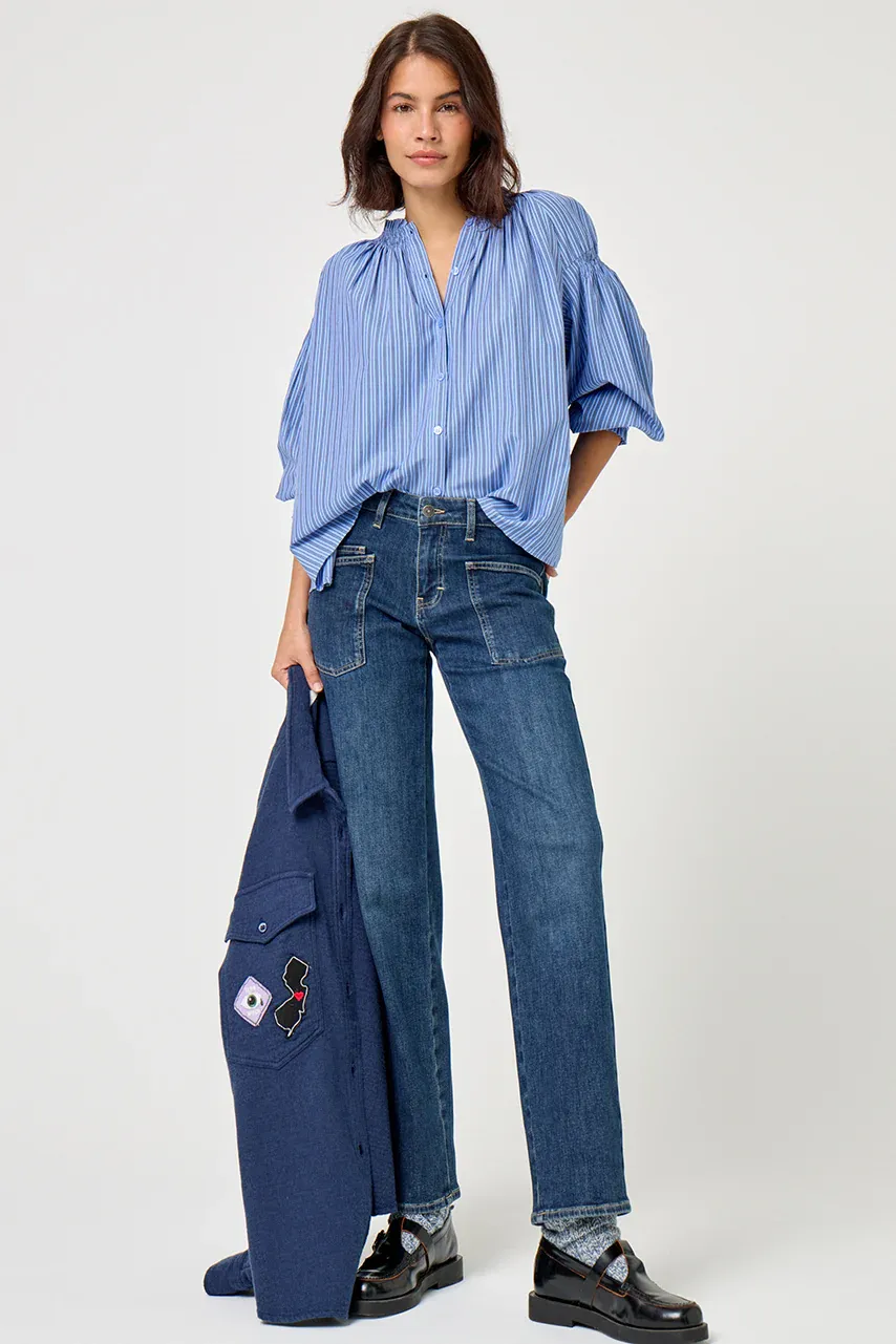 JEAN LYA MEDIUM BLUE&quot;FIVE&quot;