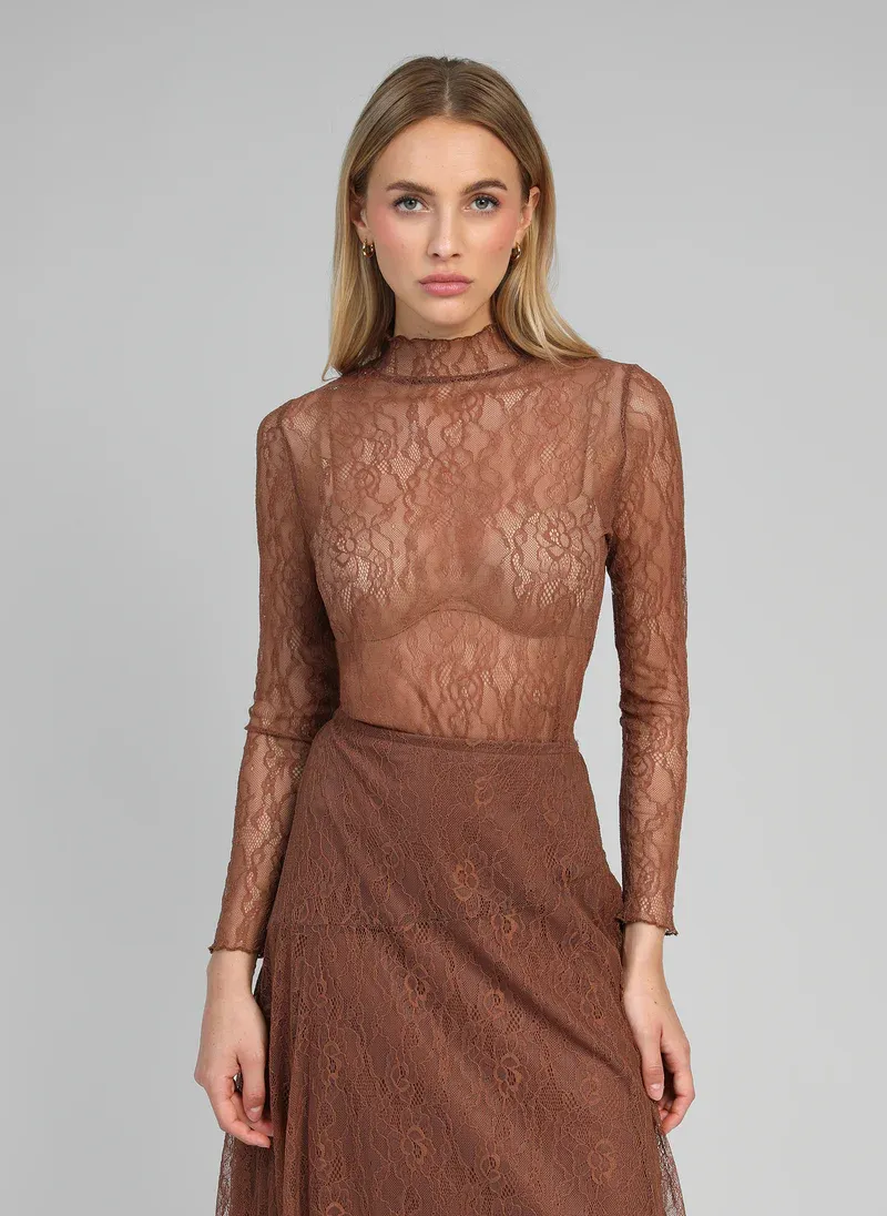 SOUS PULL NOISETTE &quot;ANGE&quot;