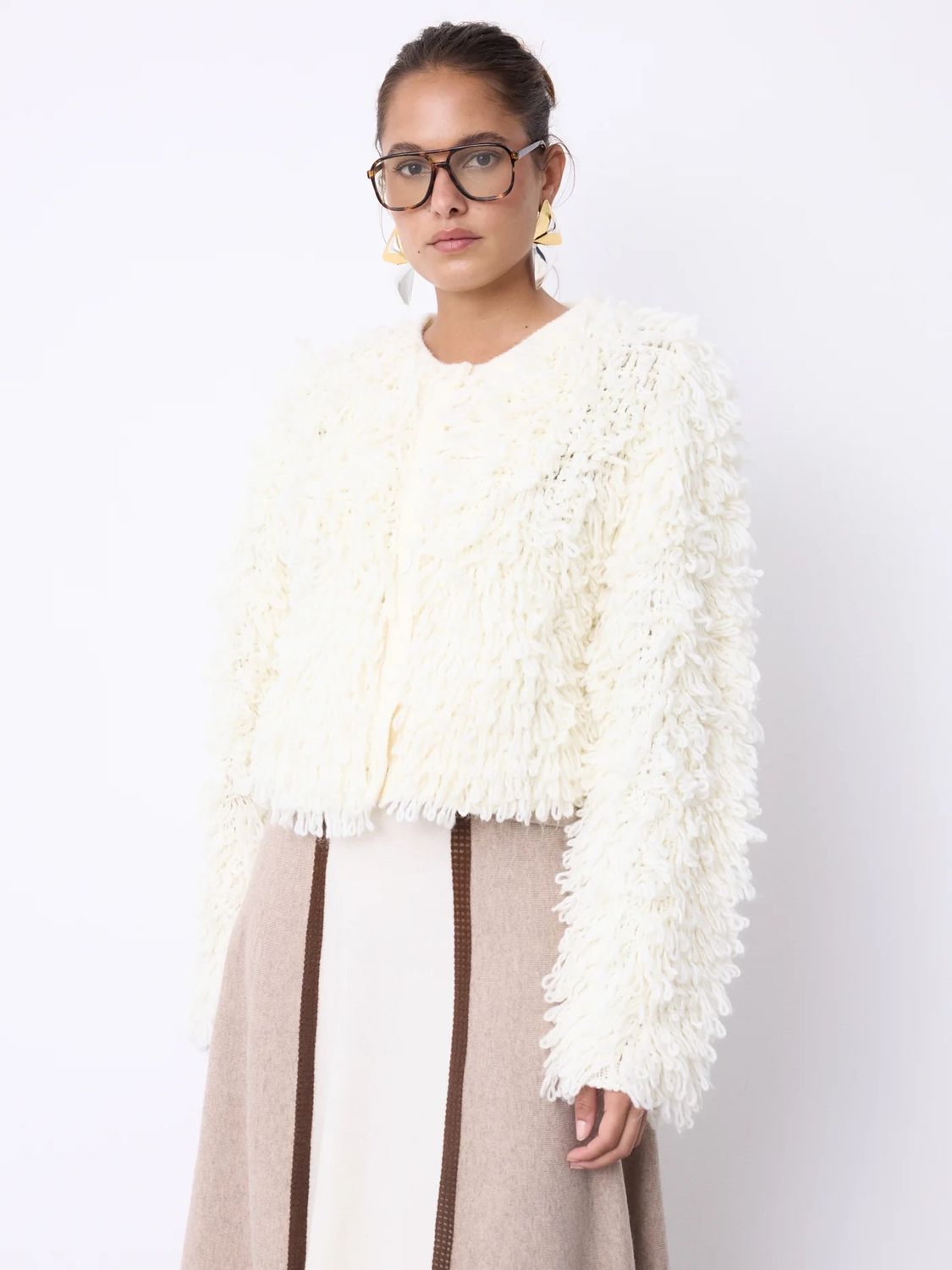 Gilet Effet Fourrure