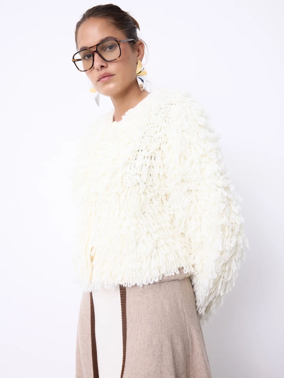 Gilet Effet Fourrure