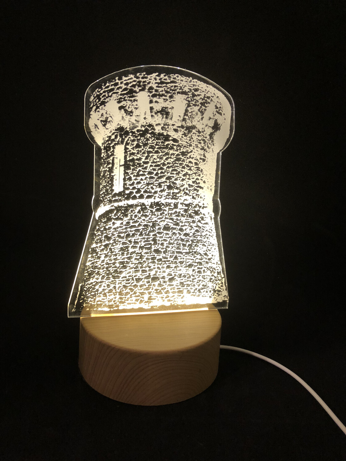 Lampe Led 2D tour génoise de l’Isolella