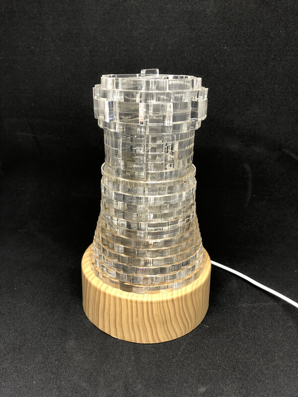 Lampe led 3D tour génoise de l’Isolella