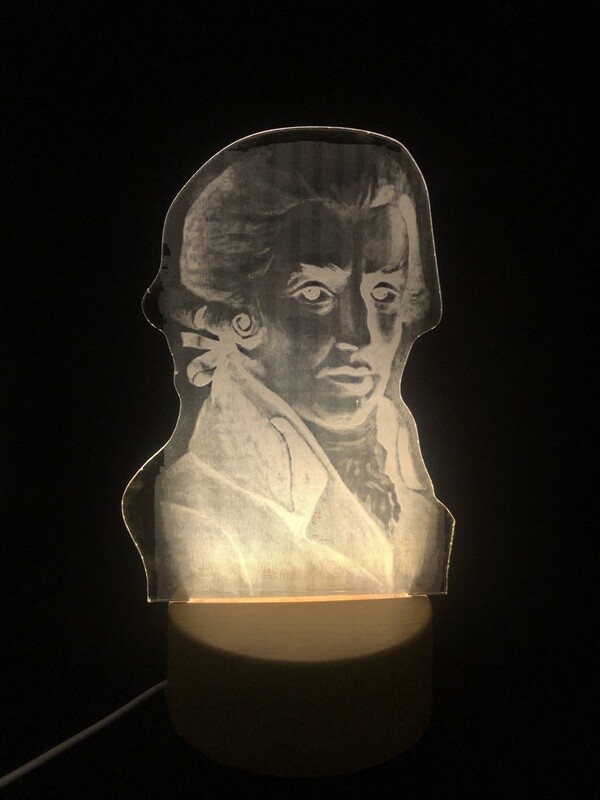 Lampe led 2D - Pasquale Paoli