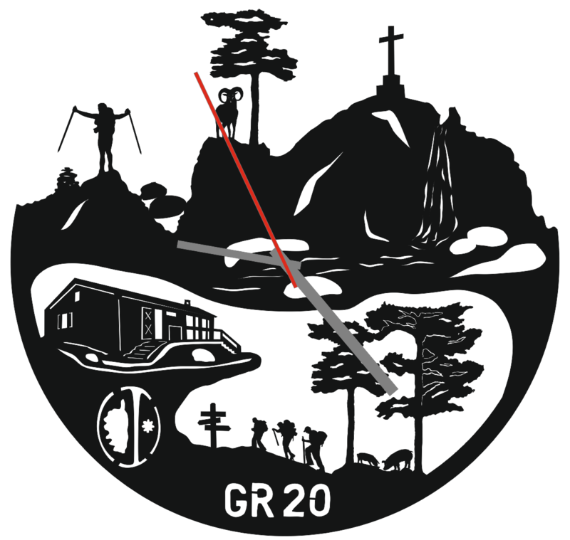 Horloge - Marchjemu in Corsica - GR 20