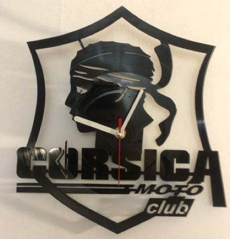 Horloge Corsica Moto Club