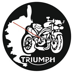 Horloge vinyle Triumph speed triple