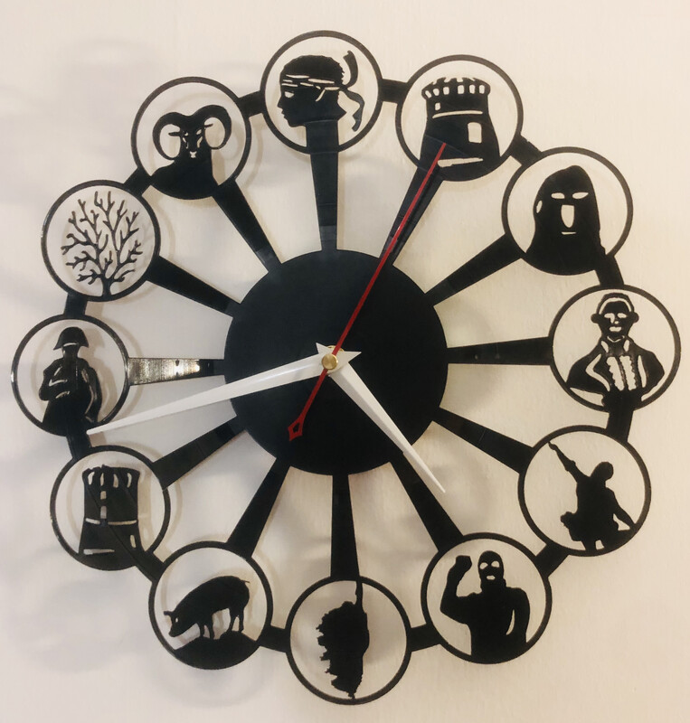 Horloge Icônes  de Corse