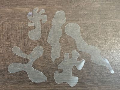 MASTER FLAME STENCIL SET