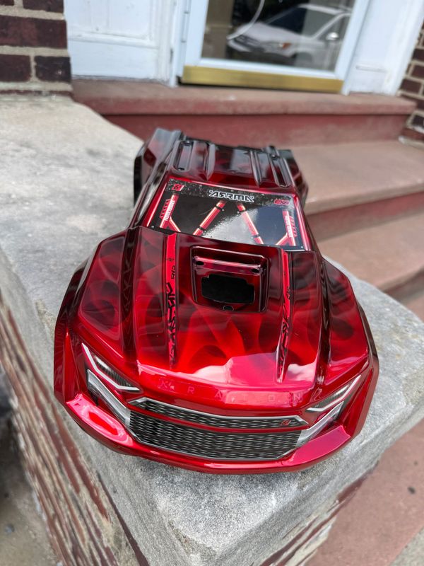 ARRMA KRATON 6S 1/8 SCALE CANDY APPLE RED FLAMES