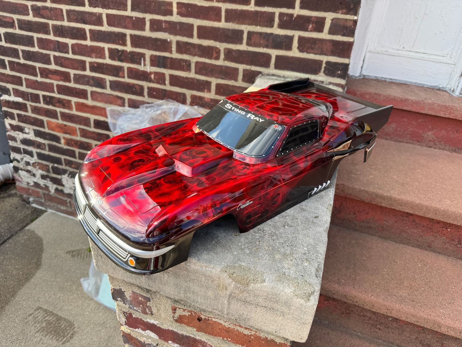 DRAG BODY/ 1/10 CORVETTE STINGRAY PRO MOD