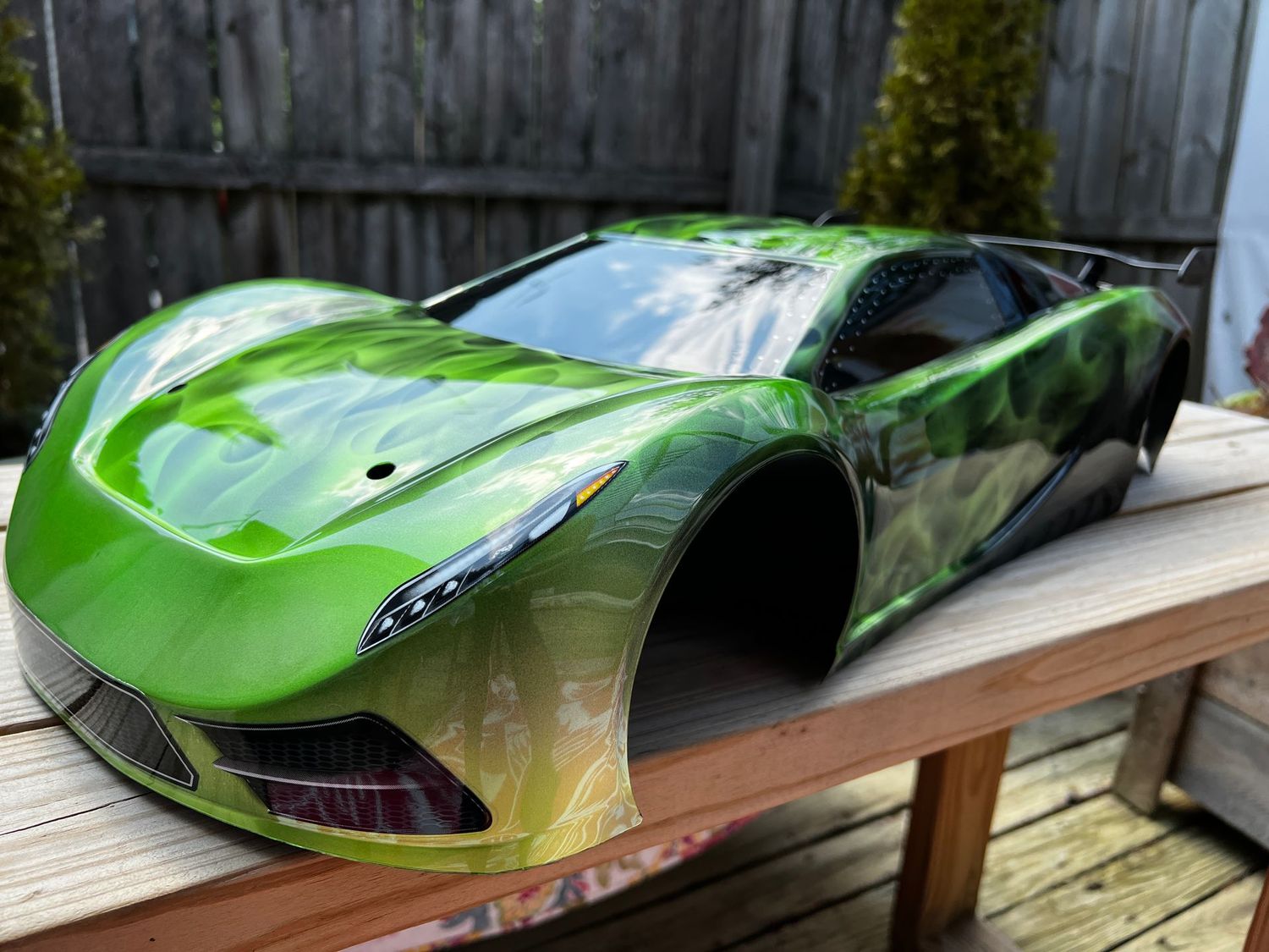 TRAXXAS XO-1 BODY CANDY APPLE GREEN