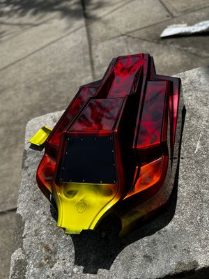 ARRMA TYPHON 6S BUGGY BODY/ CANDY FLAMES ARRMA TYPHON 6S BUGGY BODY/ CANDY FLAMES