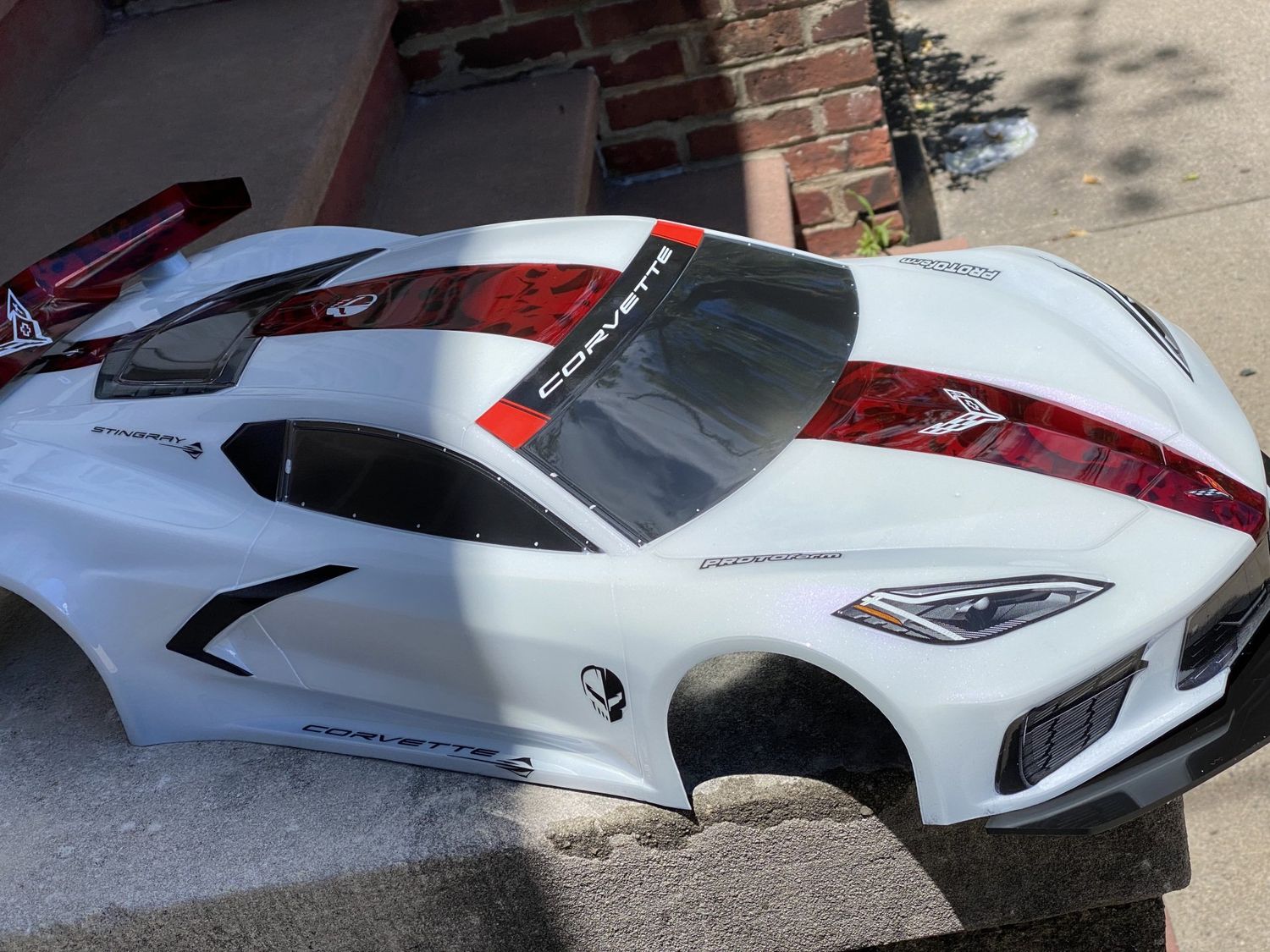 ARRMA/ FELONY/ LIMITLESS/ CORVETTE C8 / 1/7 SCALE