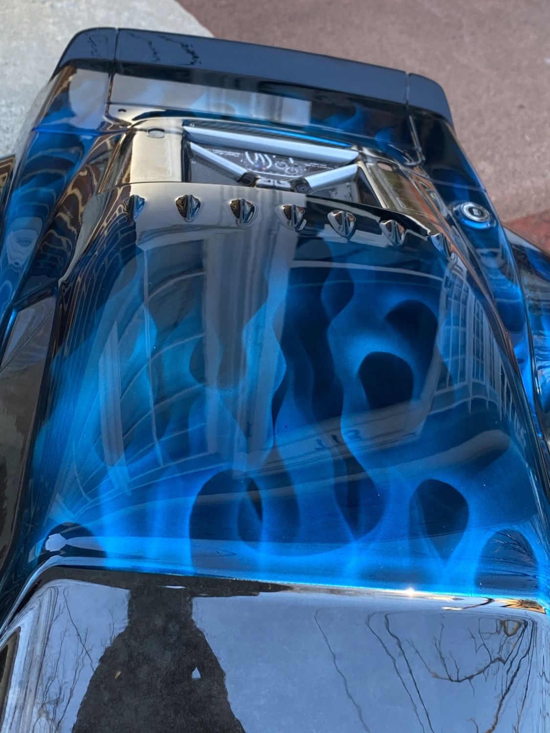 ARRMA FELONY CANDY BLUE FLAMES