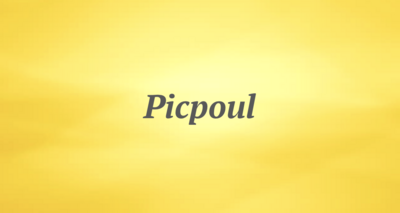 Picpoul