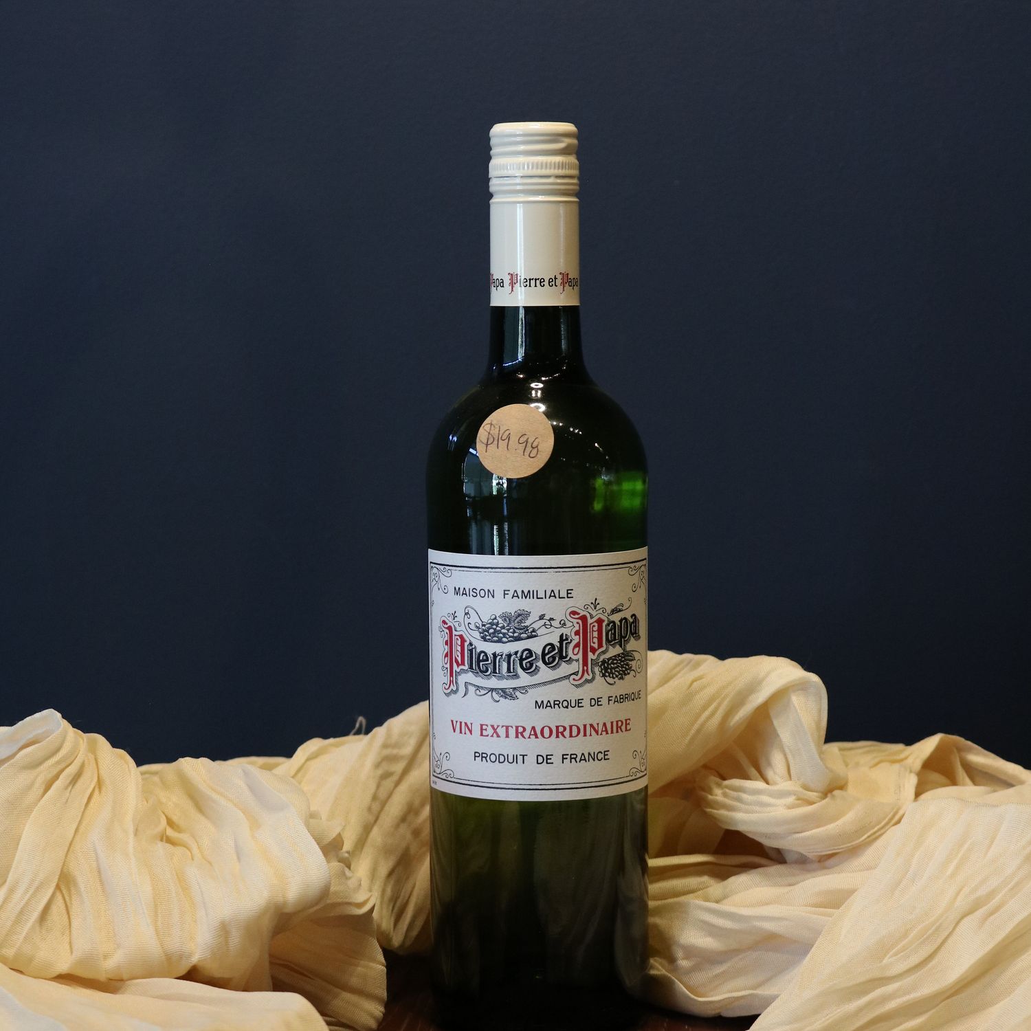 White Blend - Pierre et Papa Blanc (Languedoc-Roussillon, FR) (Vegan)