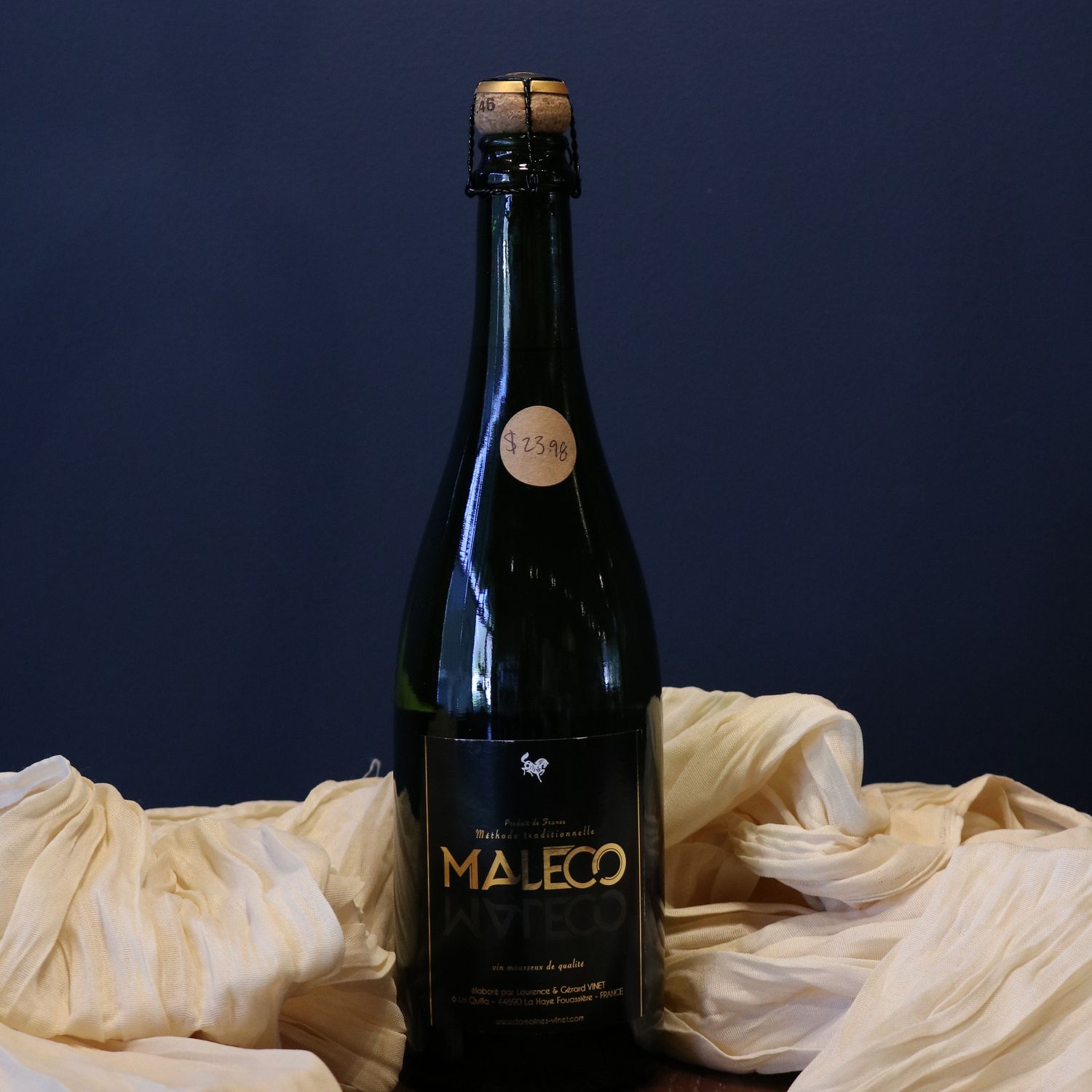 Sparkling - Domaines Vinet, Maleco Sparkling Melon de Bourgogne (Loire Valley, FR)