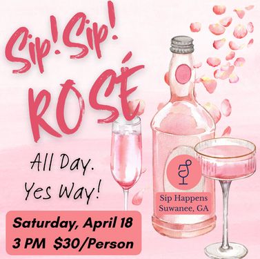 April 18 Rose Tasting