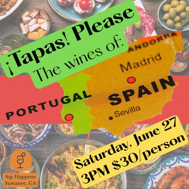 June 27 Spain and Portugal Tasting