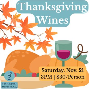 Thanksgiving Wines Nov 21