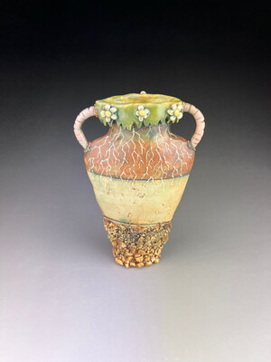 Layers Of Earth Bud Vase