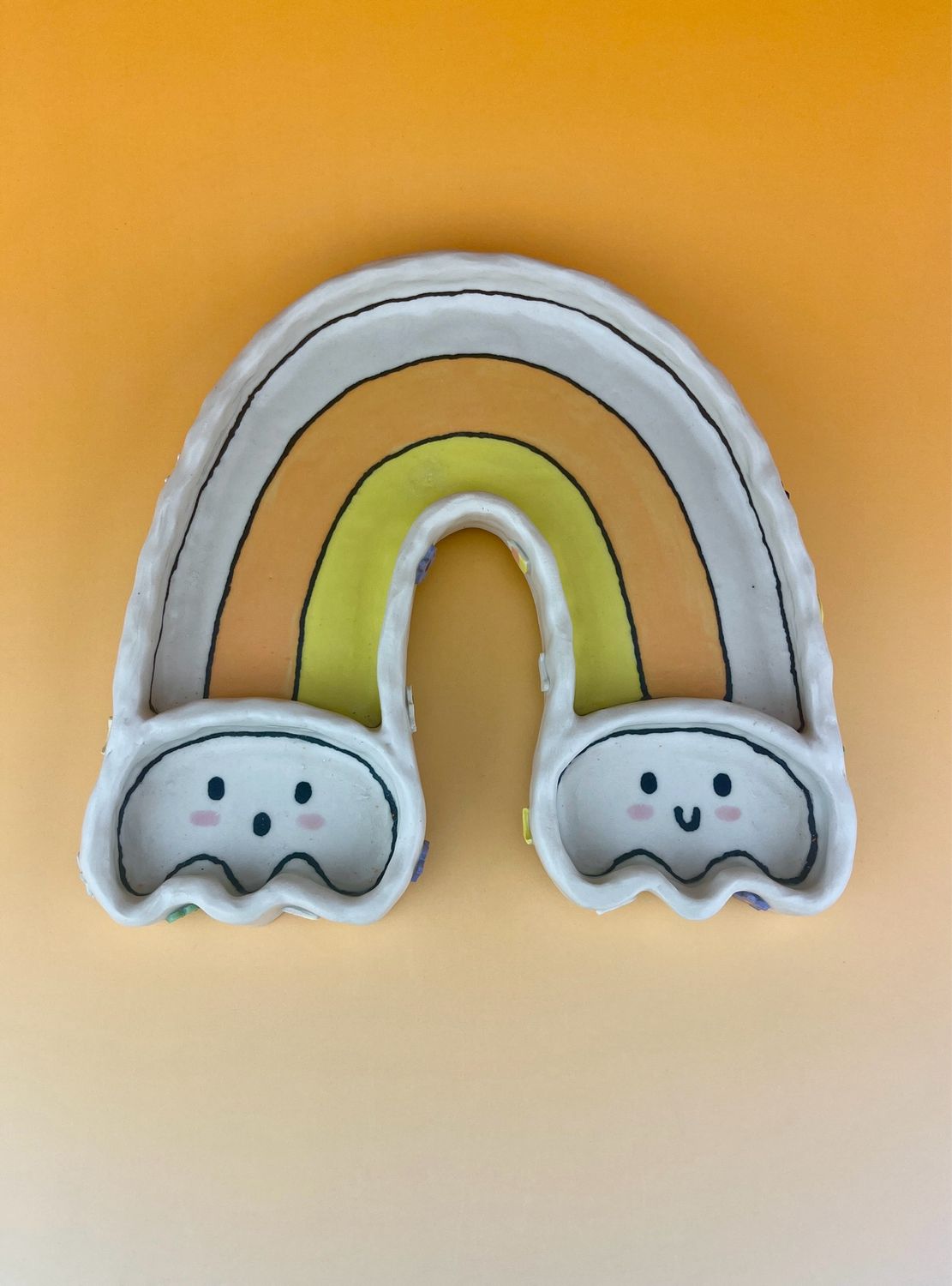 Halloween Rainbow Tray/Wall Piece 2 Halloween Rainbow Tray/Wall Piece 2