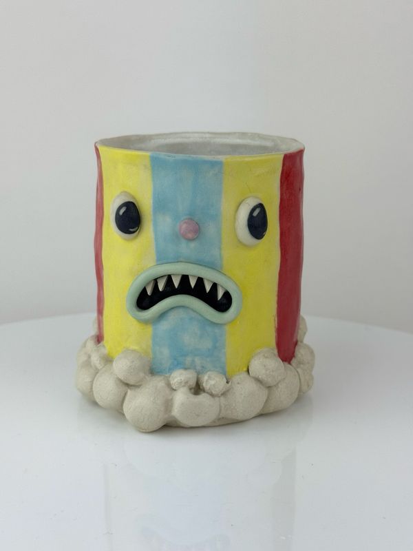 Rainbow Face Cup 1