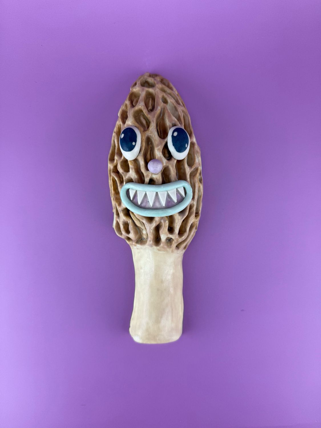 Morel Wall Piece (Big Toothy Smile)