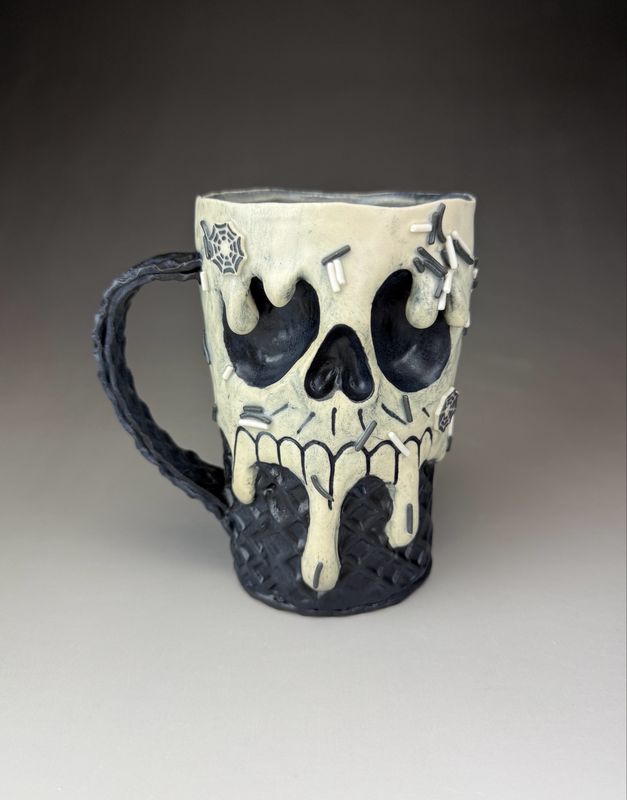 Skull Ice Cream Mug