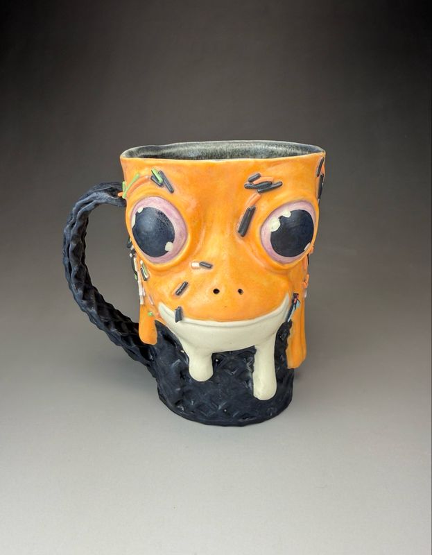 Halloween Frog Ice Cream Mug