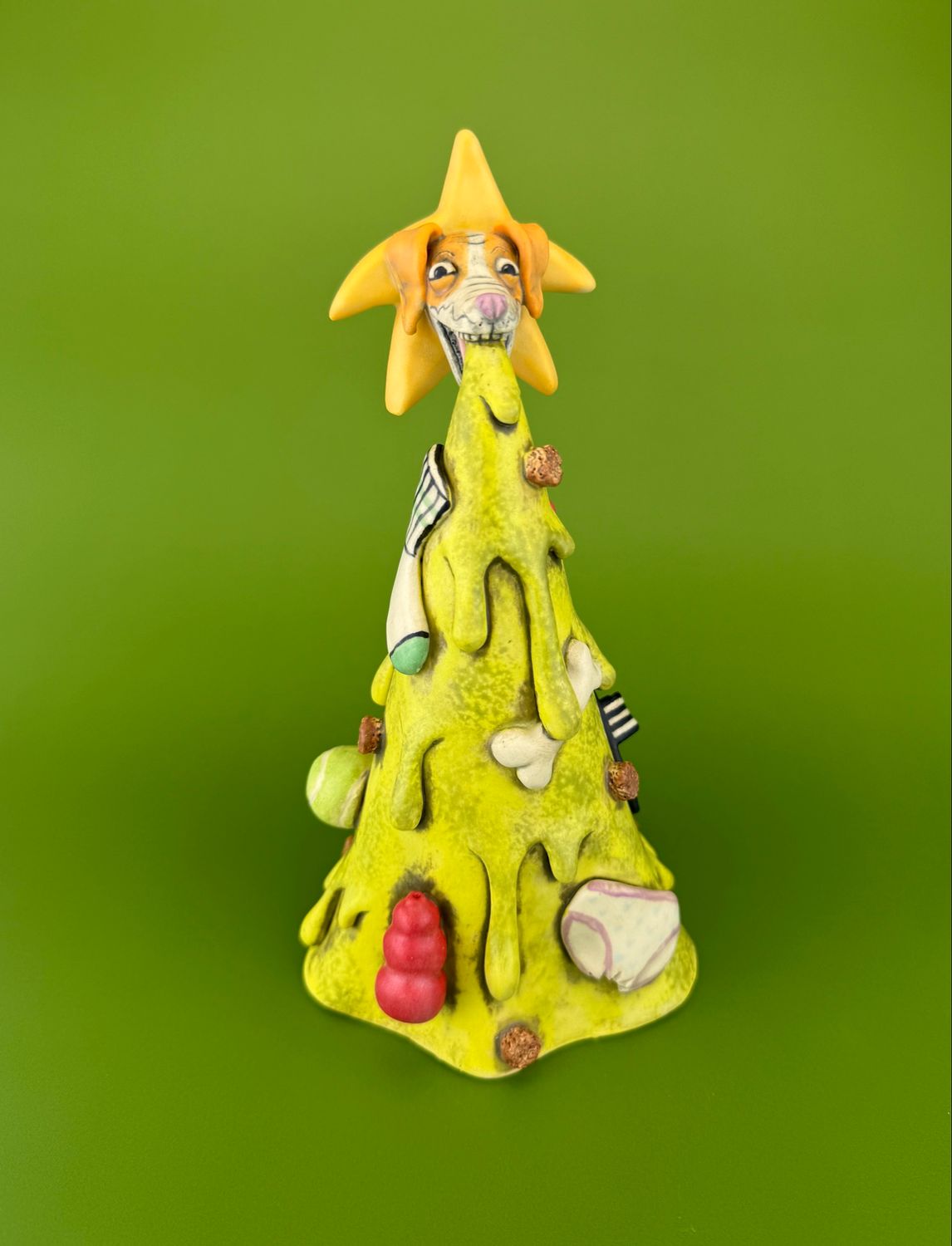 The Puke Before Christmas Tree - Dog