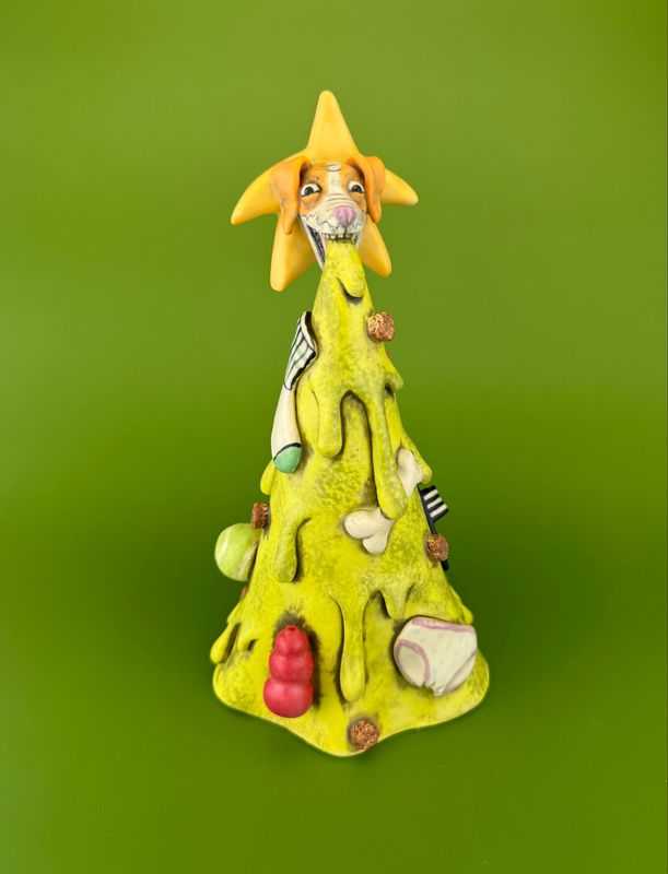 The Puke Before Christmas Tree - Dog