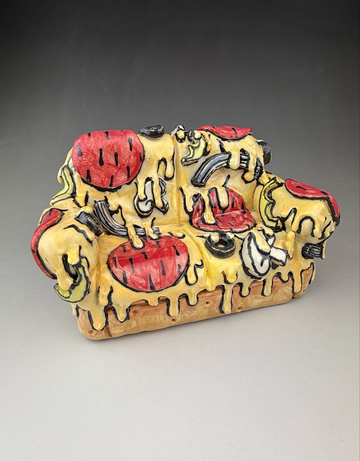 Pizza Couch Sculpture