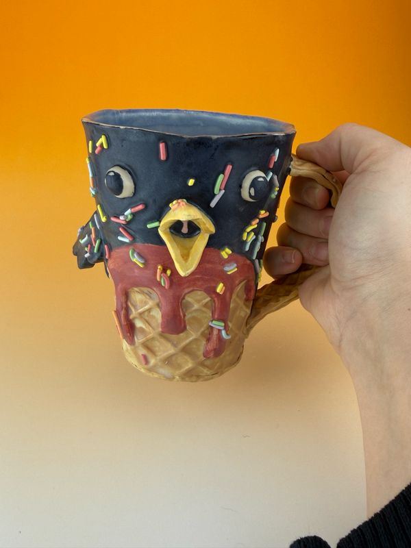 Robin Bird 2 Ice Cream Mug