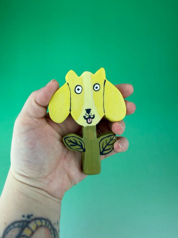 Yellow Puppy Wallflower