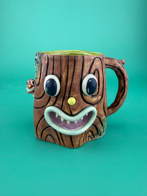Stump Mug - Toadstools