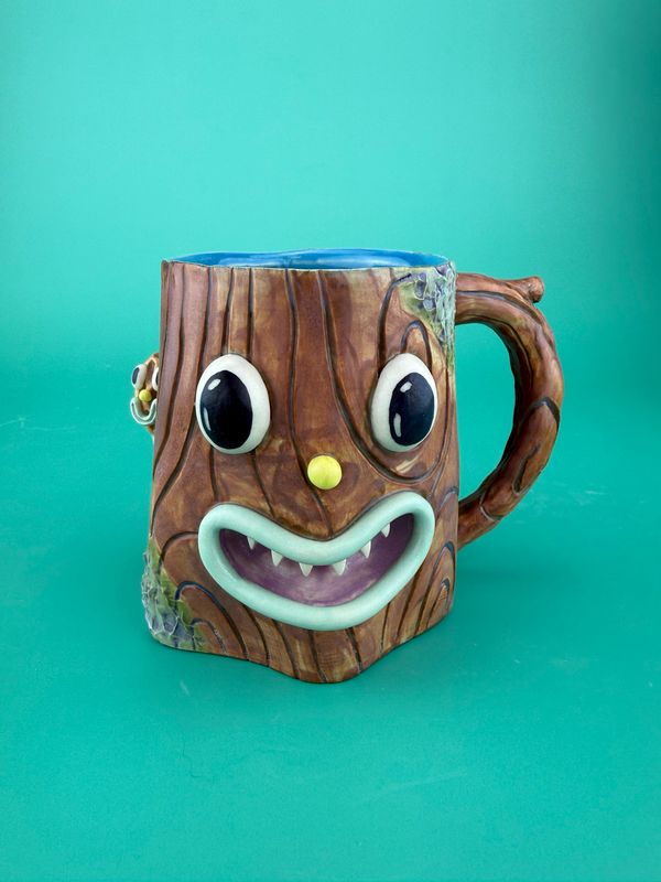 Stump Mug - Morels
