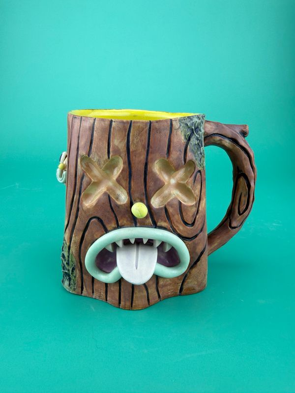 Stump Mug - Morels