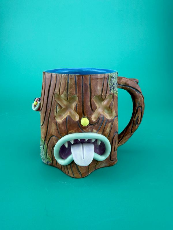 Stump Mug - Toadstools