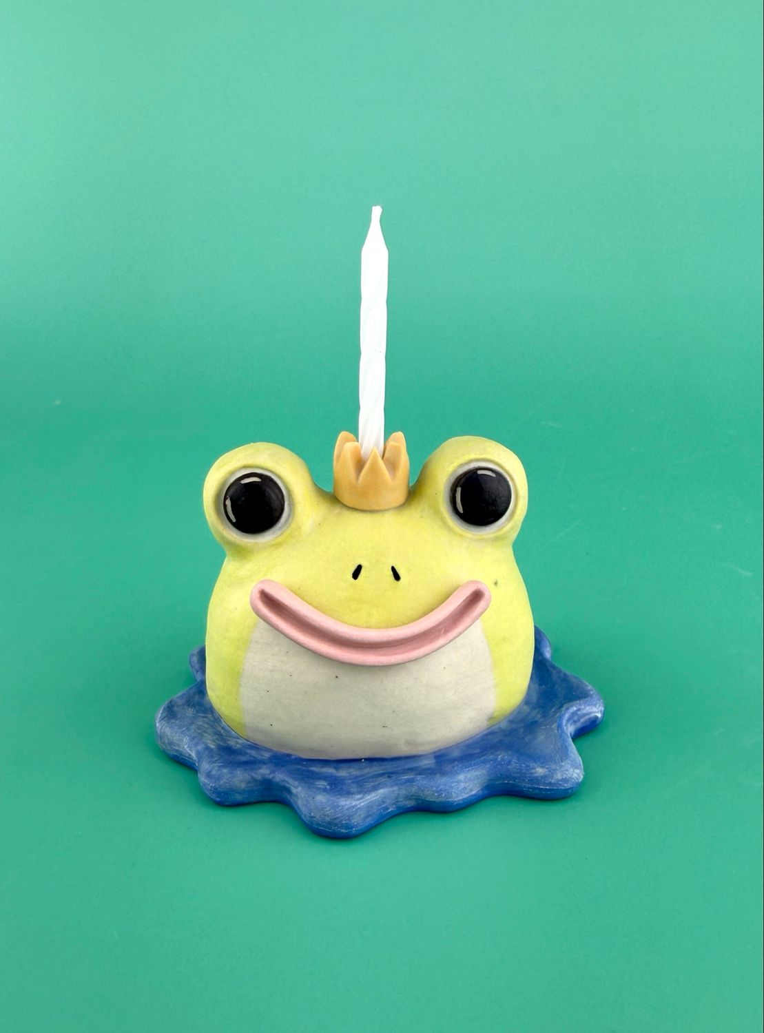 Birthday Candle Holder - Frog 1