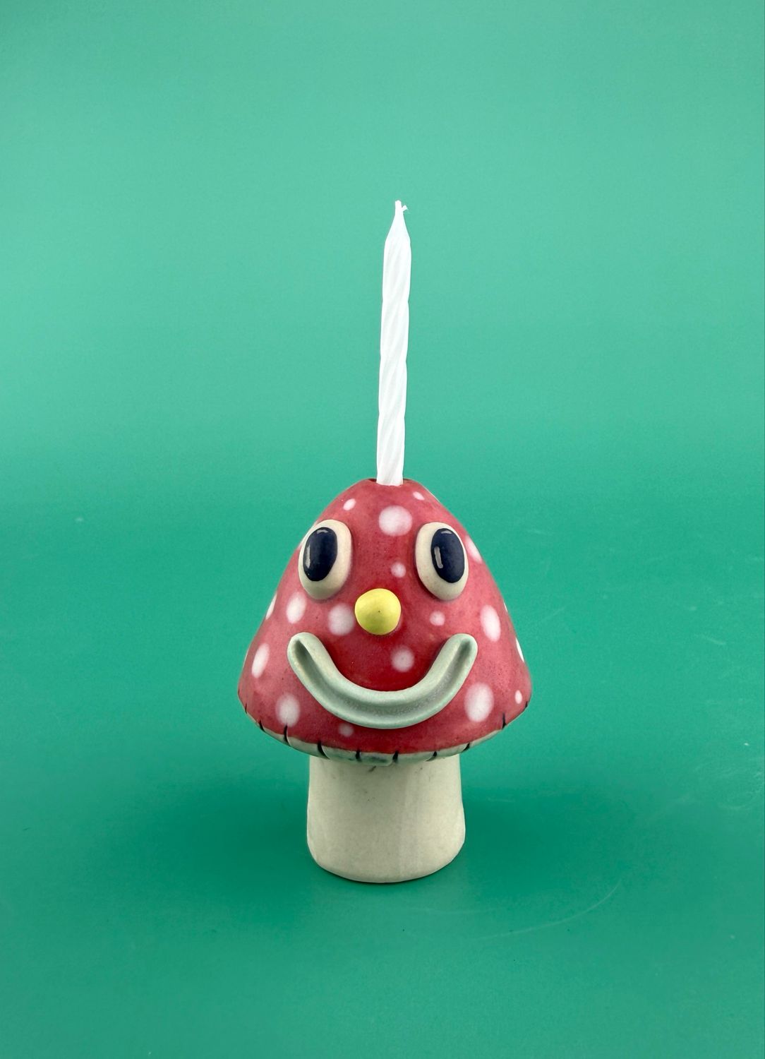 Birthday Candle Holder - Toadstool