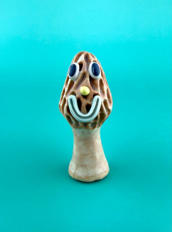 Morel Friend Sculpture