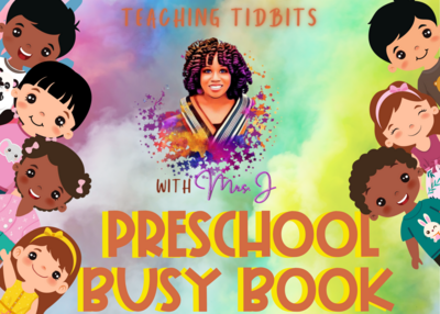 Personalized Preschool Busy Book