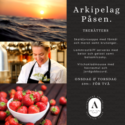 Arkipelagpåsen - Vecka 19 - 2 personer. Arkipelagpåsen - Vecka 19 - 2 personer.