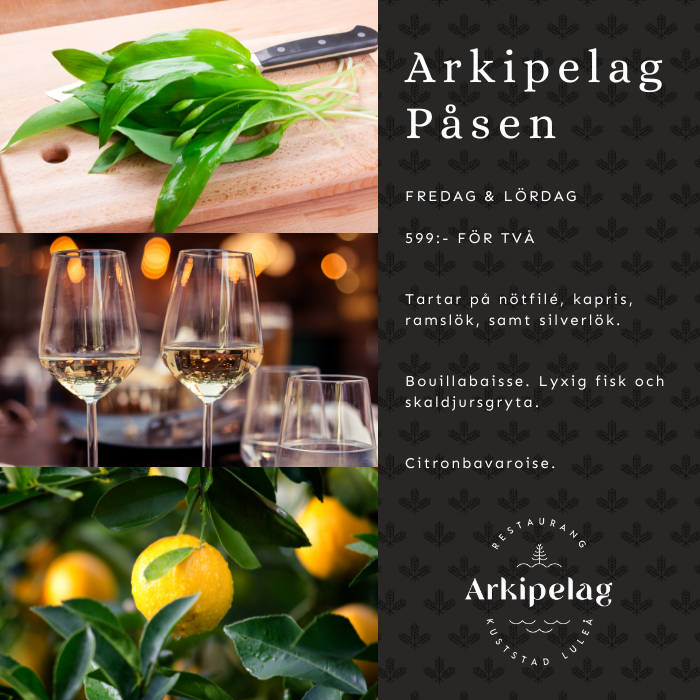 Arkipelagpåsen - Trerätters för två personer.