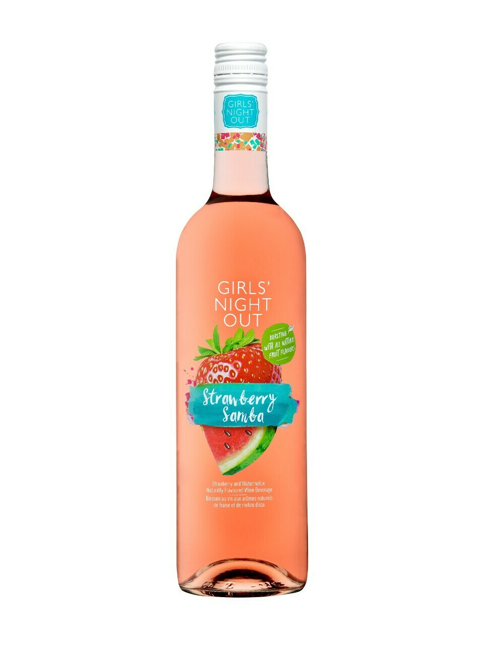 Girls' Night out strawberry samba 750ml (779373544304)