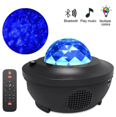 LED Galaxy Projector with speakers