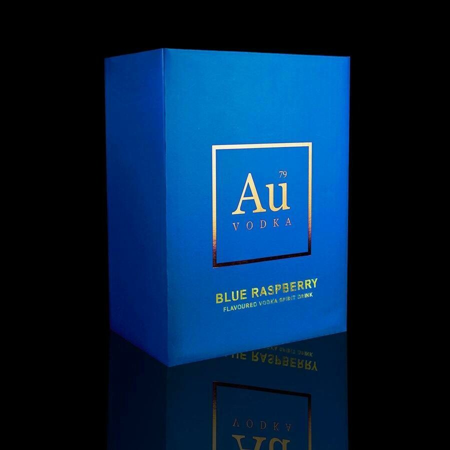 Ultra-Premium Blue Raspberry Au Vodka - Case: 6 x 70cl