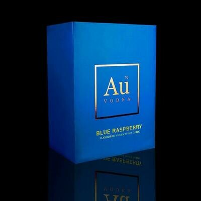 Ultra-Premium Blue Raspberry Au Vodka - Case: 6 x 70cl